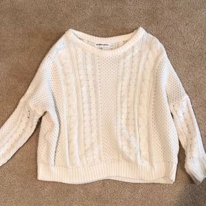 White oxford circus sweater